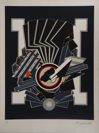 Lithograph Le Yaouanc - Meliastenibis