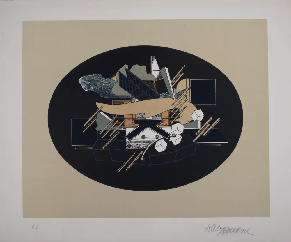 Lithograph Le Yaouanc - Solfège, 1975 - Hand-signed