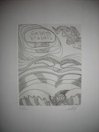 Engraving Lebel - The international avant garde 2