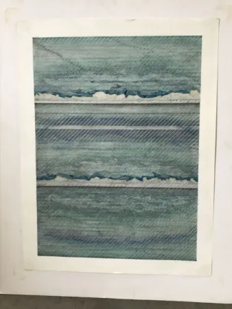 No Technical Lechner - Composition en bleu