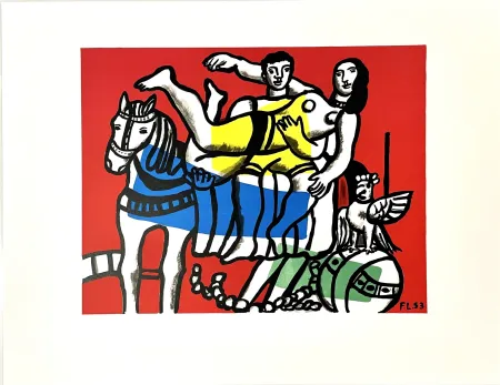 Lithograph Léger (After) - Le Cirque