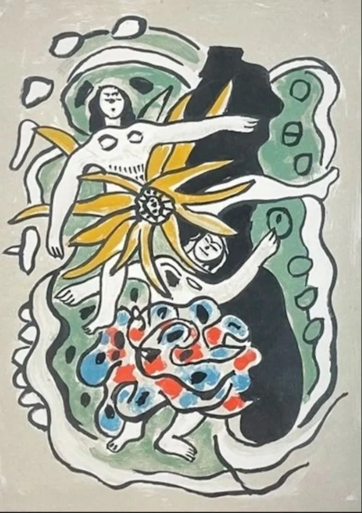 Lithograph Leger - Cirque