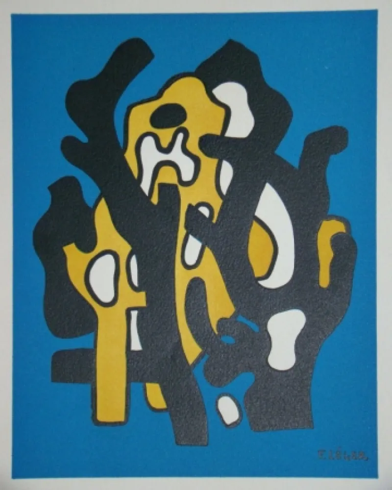 Lithograph Leger - Composition