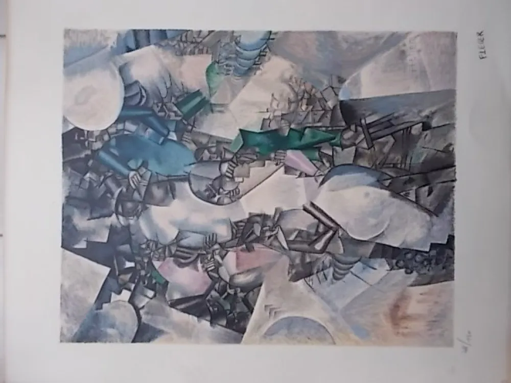 Lithograph Leger - La Noce