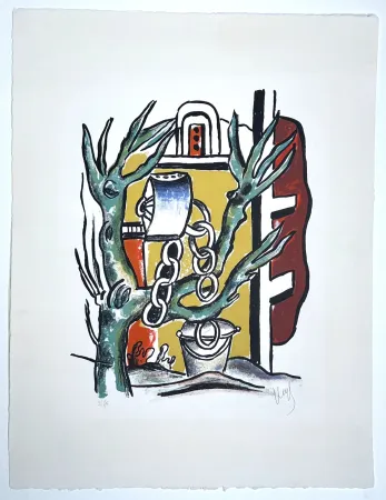 Lithograph Leger - Le Puits 