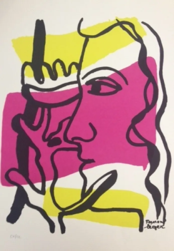 Lithograph Leger - Manifeste