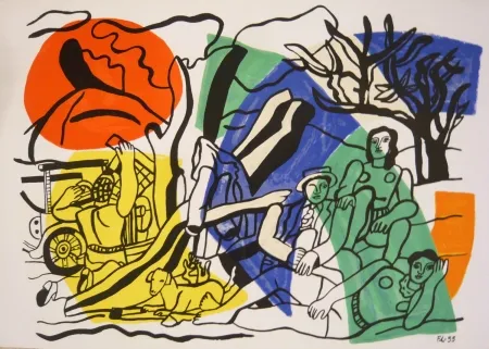 Lithograph Leger - Sans titre