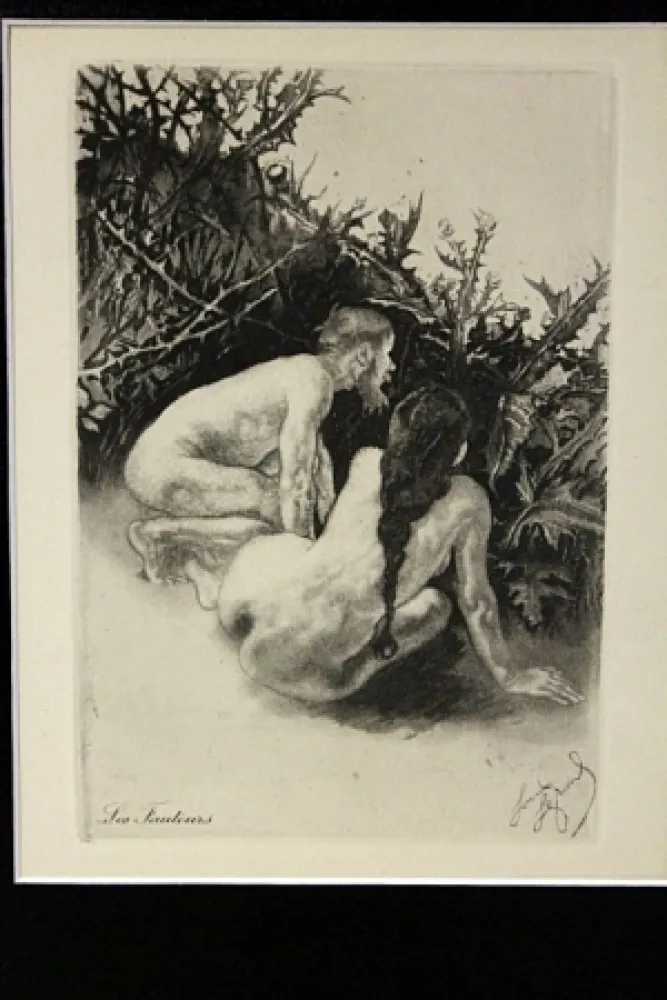 Etching And Aquatint Legrand - Les fauteurs / The Troublemakers