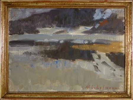 No Technical Lehmann - Impressionistische Landschaftsstudie