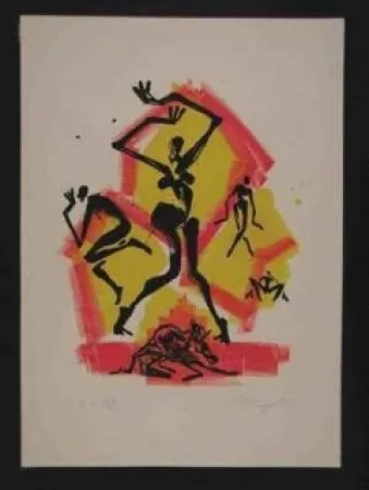 Lithograph Leiberg - Sans titre