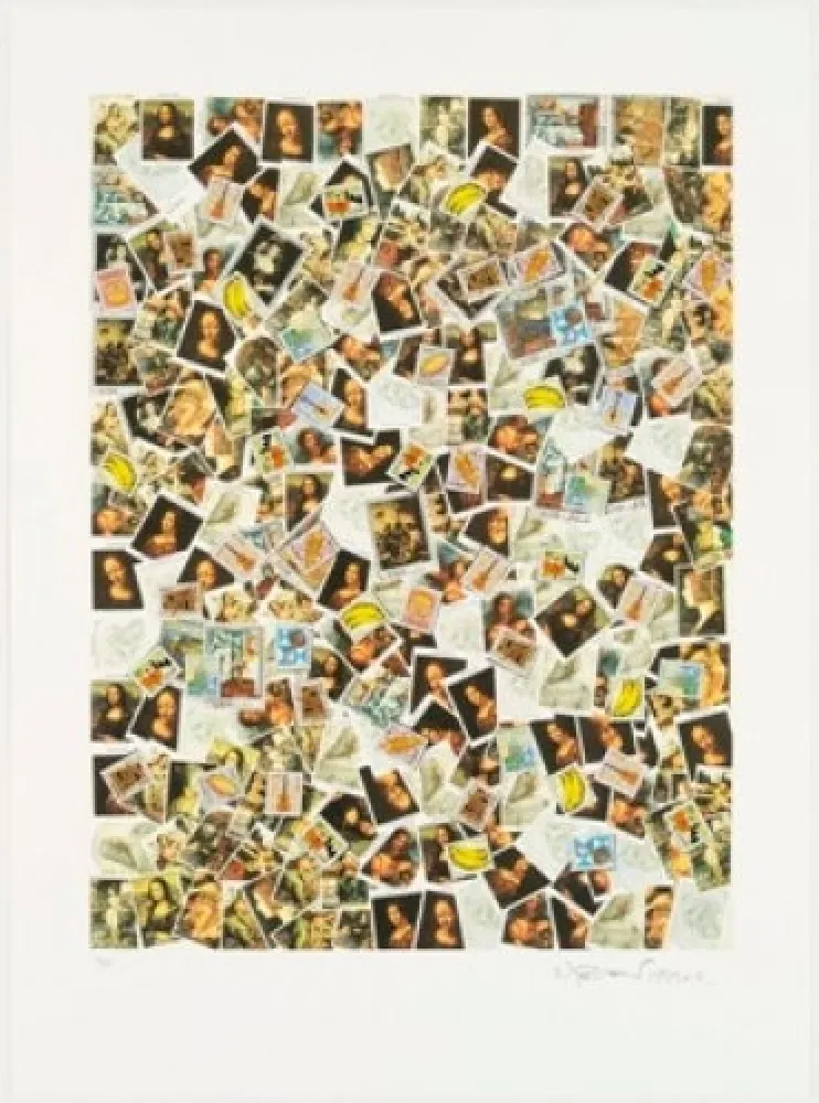 Lithograph Leirner - Uma carta nao recebida