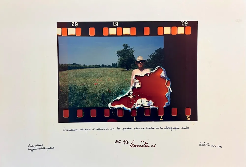 Photography Lemaitre  - Autoportrait hyperchromiste