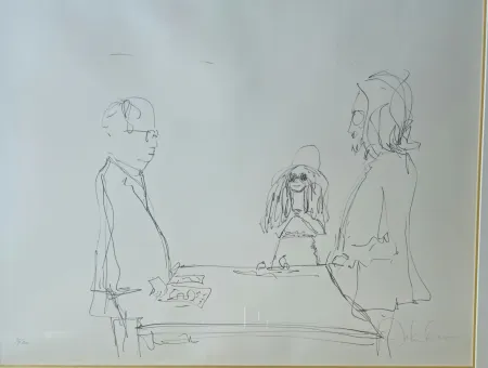 Lithograph Lennon -  “I do” , from Bag One Suite