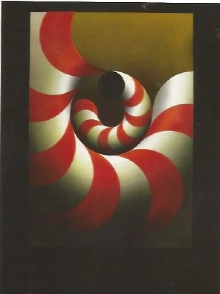 Etching Leparc - Modulation jaune