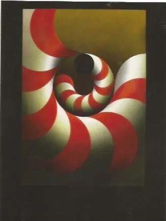 Etching Leparc - Modulation jaune