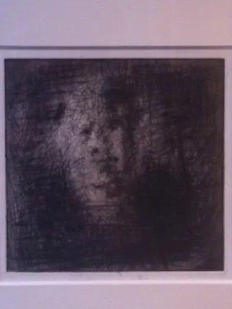 Etching Leroy  - Portrait