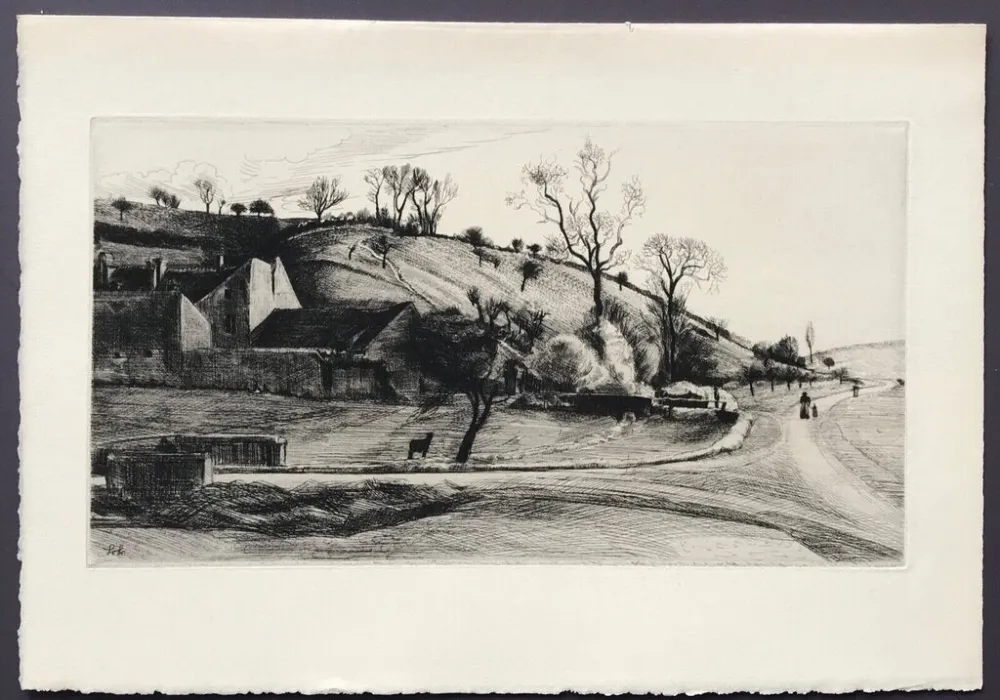 Etching Levy - Ferme a Vauhalan