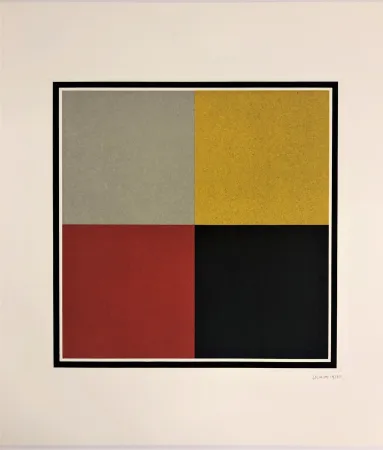 Screenprint Lewitt - 4 Carrés