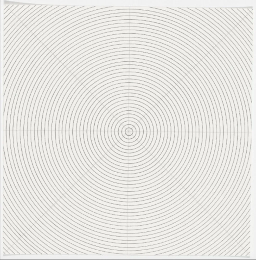 Lithograph Lewitt - Circles from The New York Collection for Stockholm
