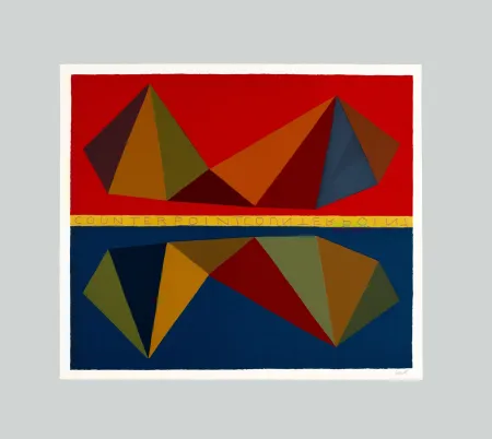 Screenprint Lewitt - Counterpoint