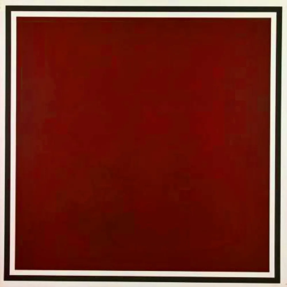 Screenprint Lewitt - Lines crossing