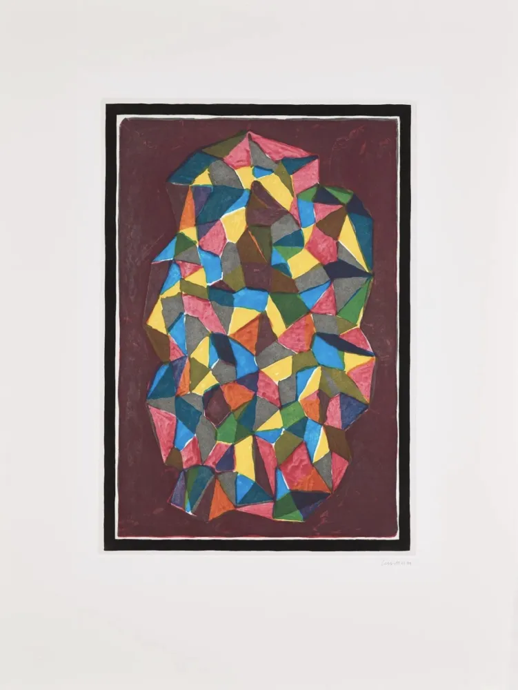 Etching And Aquatint Lewitt - Plate #1 (from Complex Forms)