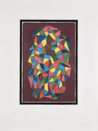 Etching And Aquatint Lewitt - Plate #1 (from Complex Forms)