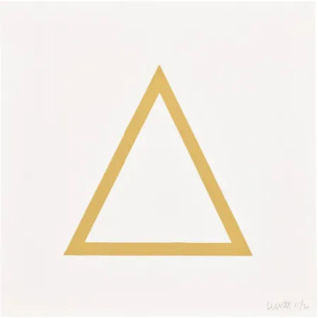 Screenprint Lewitt - Plate 7 (from Five Geometric Figures in Five Colors)