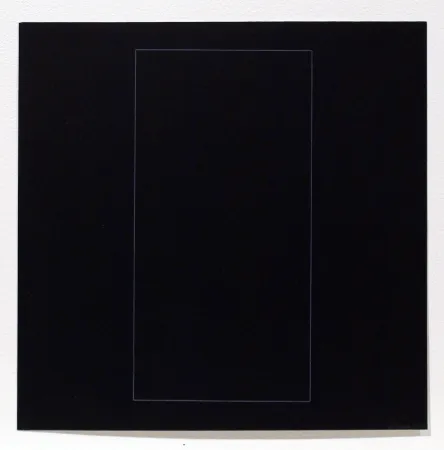 Etching And Aquatint Lewitt - Six Geometric Figures - Rectangle