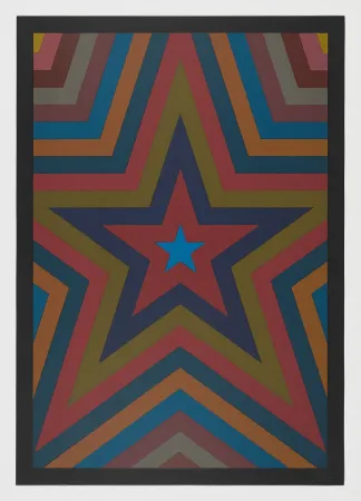 Lithograph Lewitt - Untitled