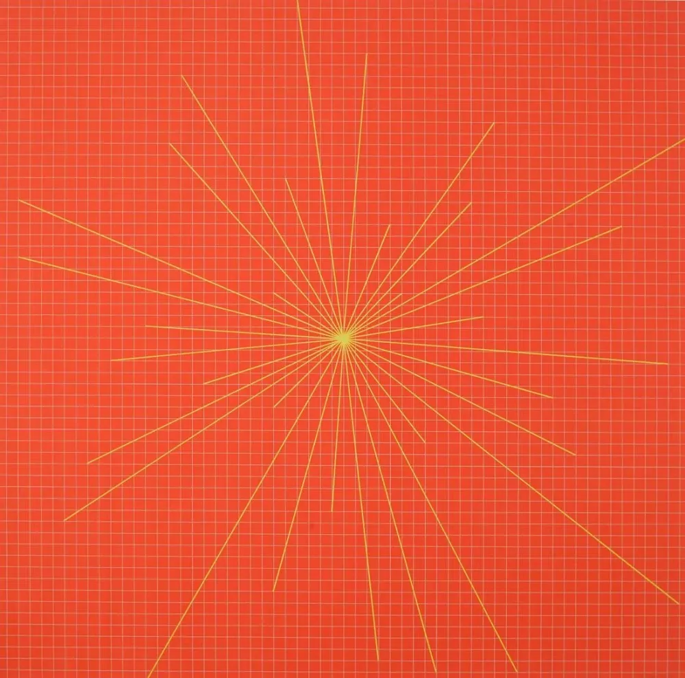 Screenprint Lewitt - Untitled #5