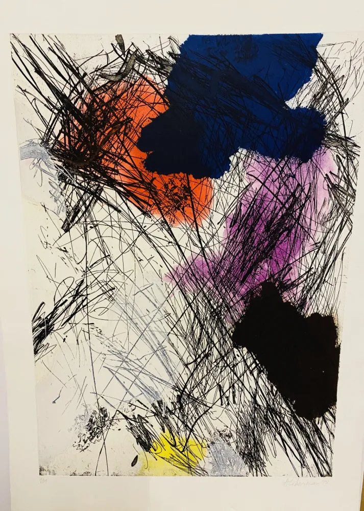 Aquatint Liberman - Ohne Titel