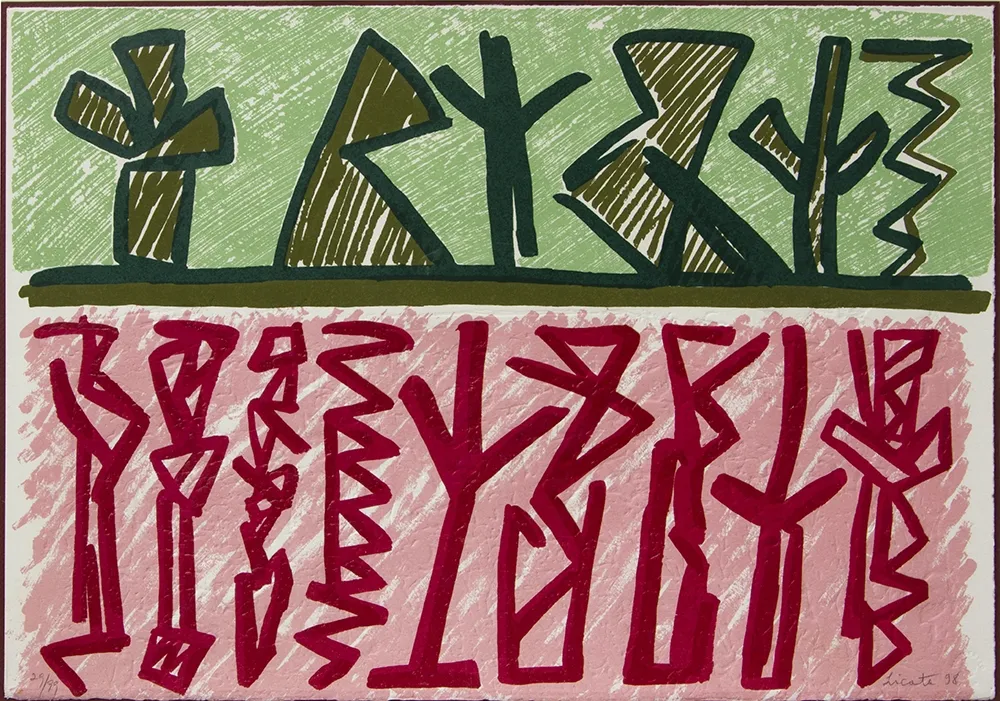 Lithograph Licata - SENZA TITOLO