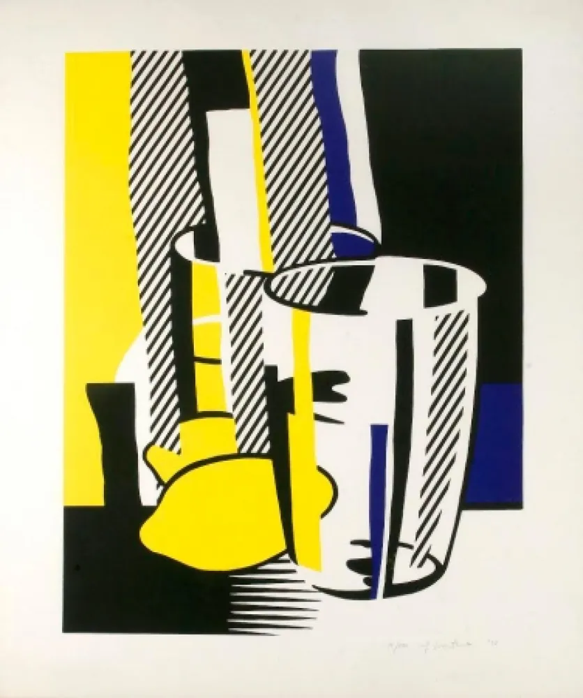 Screenprint Lichtenstein - Before the Mirror