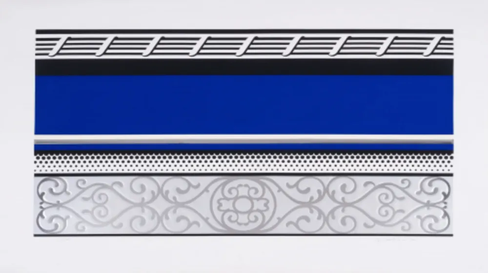 Multiple Lichtenstein - Entablature V (Corlett 142)