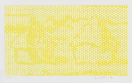 Lithograph Lichtenstein - Haystack #1