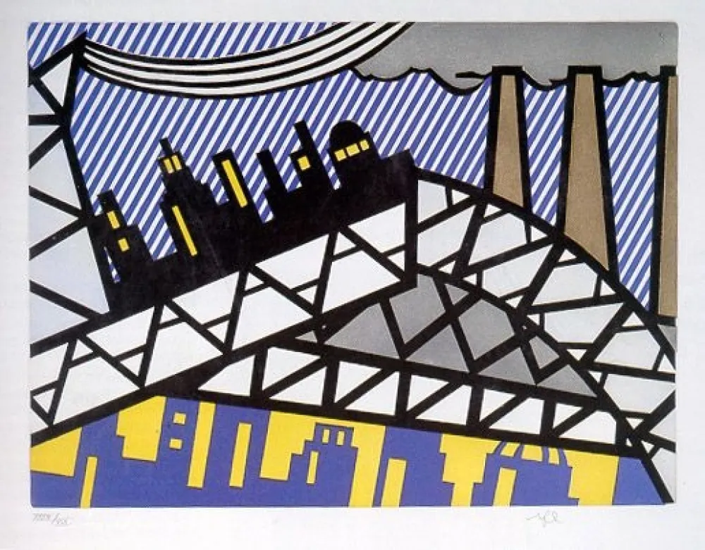 Etching And Aquatint Lichtenstein - Illustration for 