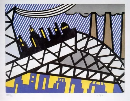 Etching And Aquatint Lichtenstein - Illustration for 