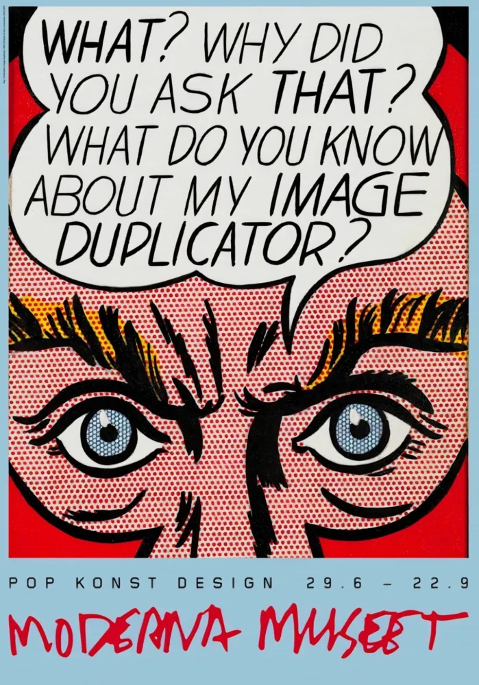 Screenprint Lichtenstein - Image Duplicator
