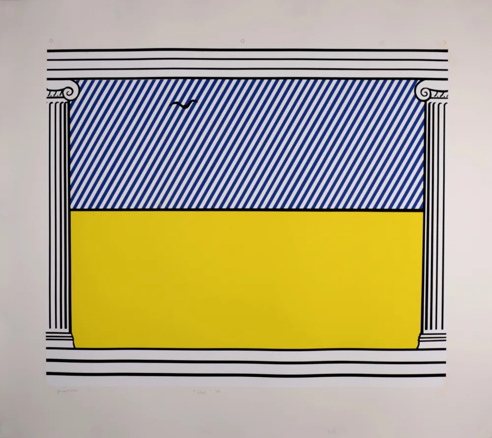 Screenprint Lichtenstein - Liberté, 1990