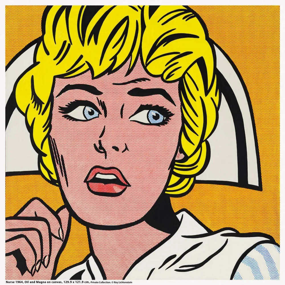 Screenprint Lichtenstein - Nurse