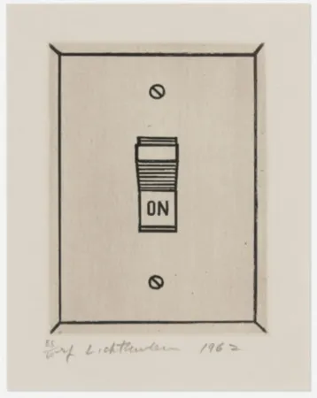 Etching Lichtenstein - On