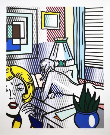 Relief Lichtenstein - Roommates, from Nudes Series