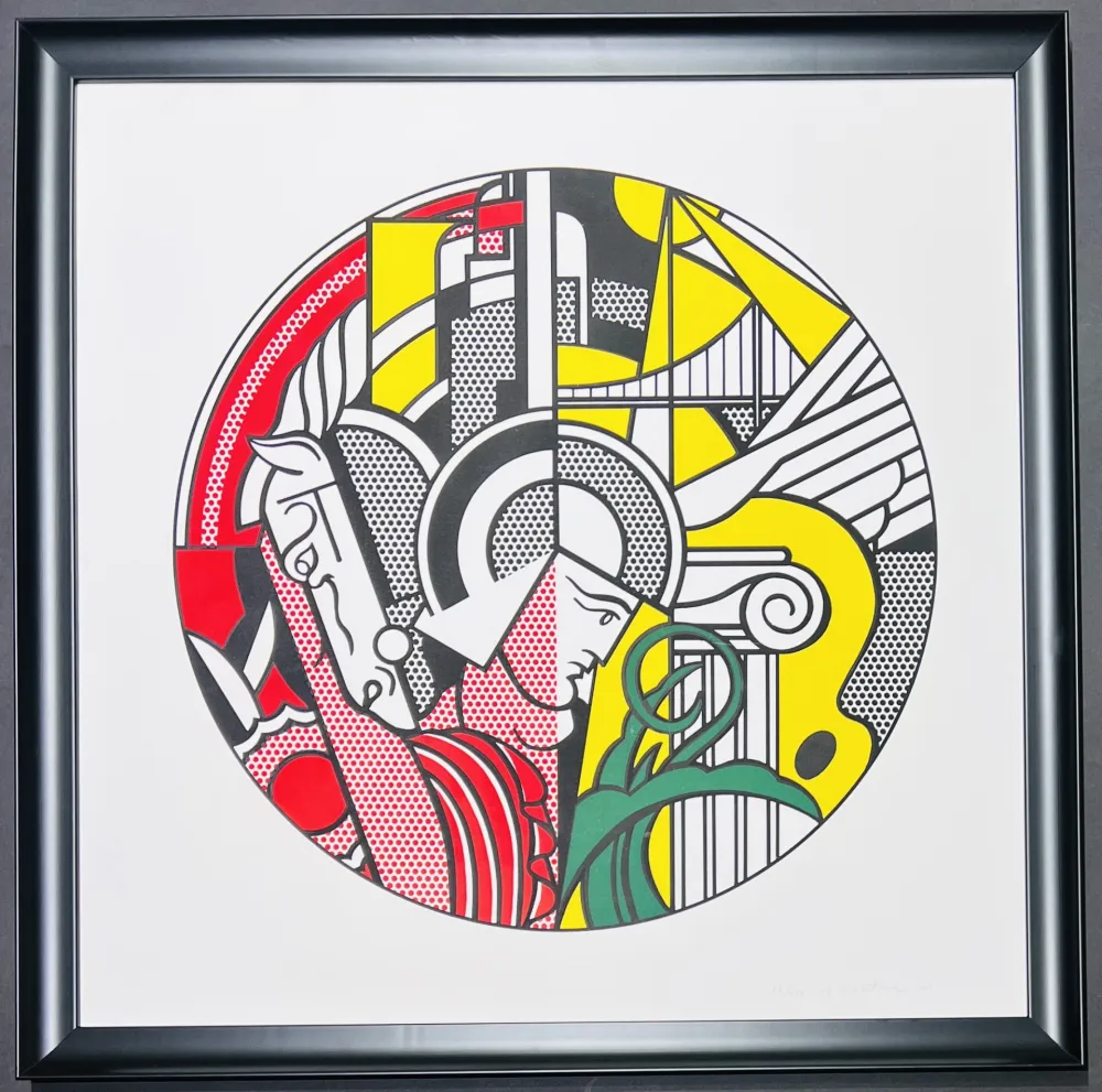 Screenprint Lichtenstein - The Solomon R. Guggenheim Museum