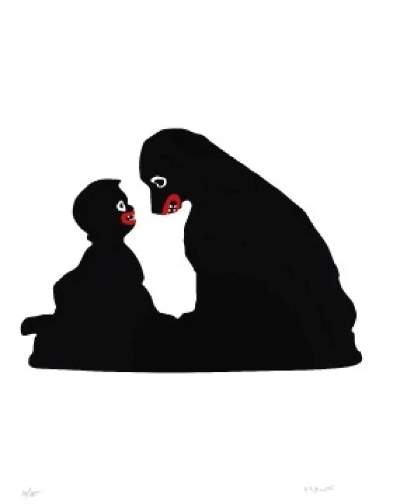 Lithograph Linde - Can you speak