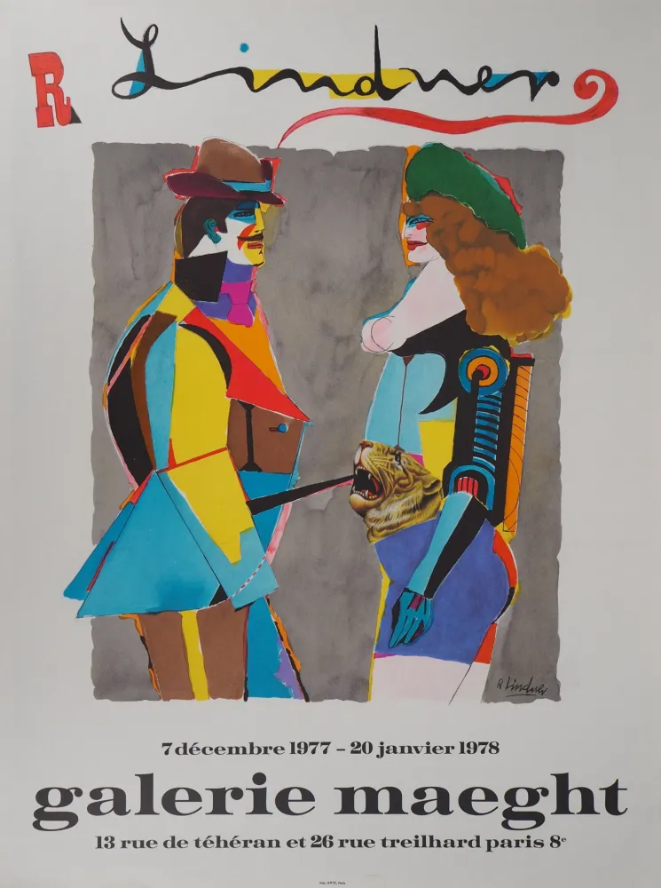 Illustrated Book Lindner - Les amoureux