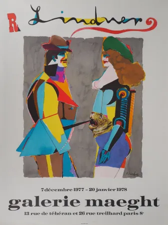 Illustrated Book Lindner - Les amoureux