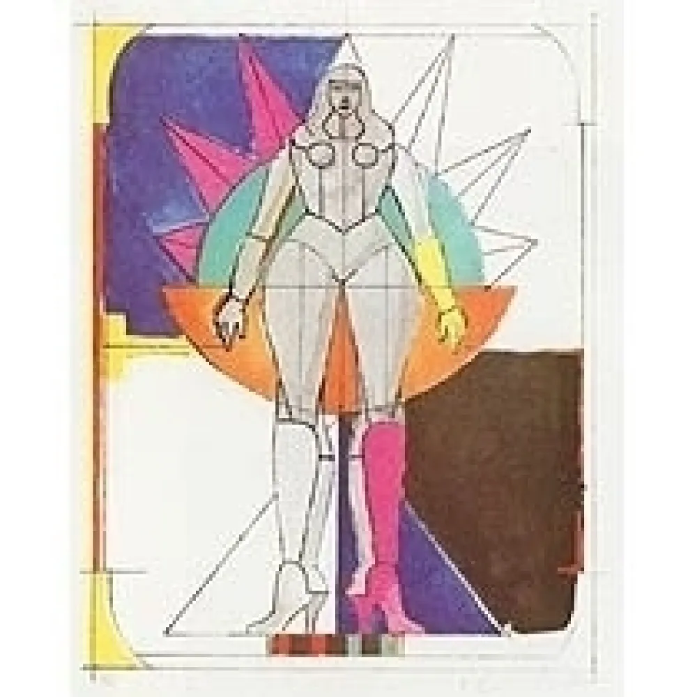 Lithograph Lindner - Sans titre