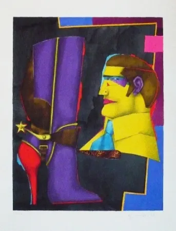 Lithograph Lindner - Sans titre