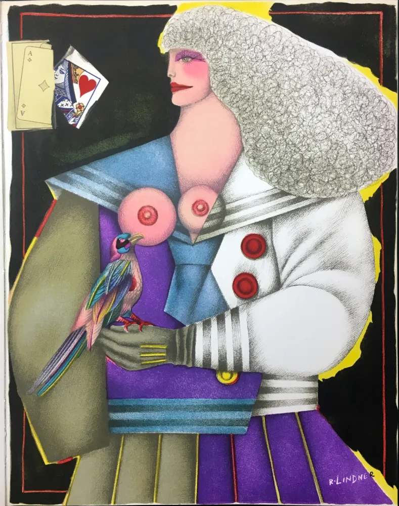 Lithograph Lindner - XXe SIÈCLE. PANORAMA 74 - LE SURRÉALISME I. 1974